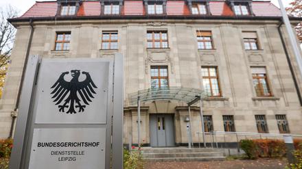 Der BGH in Leipzig bestätigt ein Berliner Urteil gegen zwei Polizisten. (Archivbild)