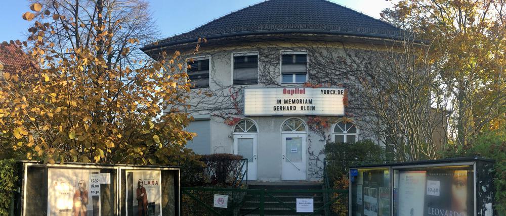 Das Kino „Capitol Dahlem“ steht vor der Schließung.