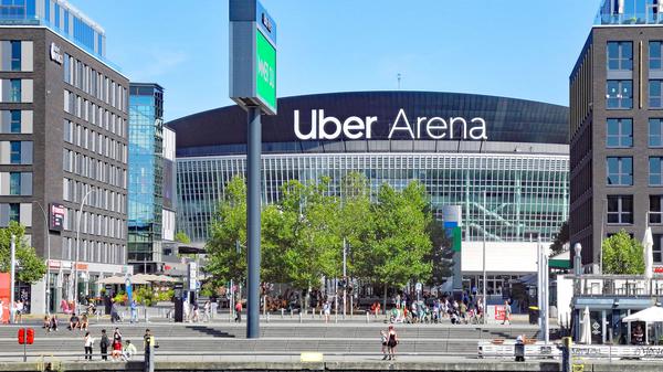 In der Uber Arena in Friedrichshain finen Sport- und Musikevents vor bis zu 17.000 Zuschauern statt.
