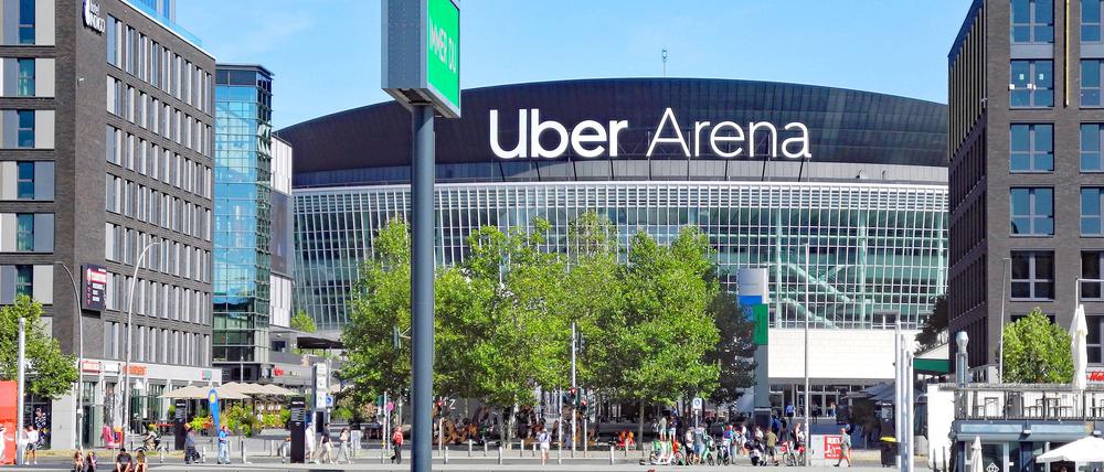 In der Uber Arena in Friedrichshain finen Sport- und Musikevents vor bis zu 17.000 Zuschauern statt.