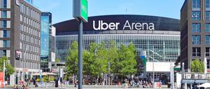 In der Uber Arena in Friedrichshain finen Sport- und Musikevents vor bis zu 17.000 Zuschauern statt.