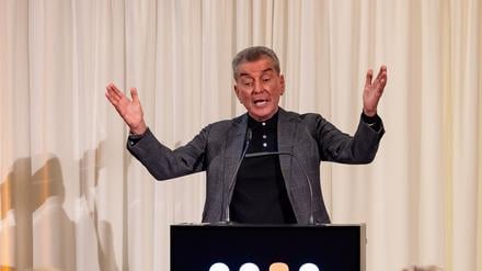 Handelsvertreter fürs Grundgesetz: Der Publizist und Philosoph Michel Friedman.