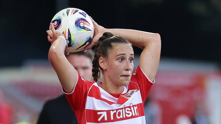 Anna Weiß ist eine der erfahrensten Spielerinnen beim 1. FC Union.