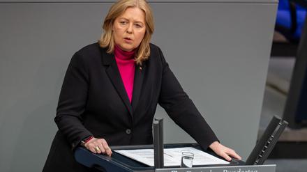 Bundesarbeitsministerin Bärbel Bas (SPD) verteidigt das Rentenpaket.