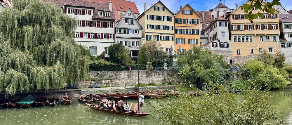 Auf einer Fahrt über den Neckar erschließt sich der Charme am besten.