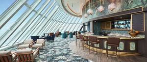 Viel Durchblick in der Captains Bar.