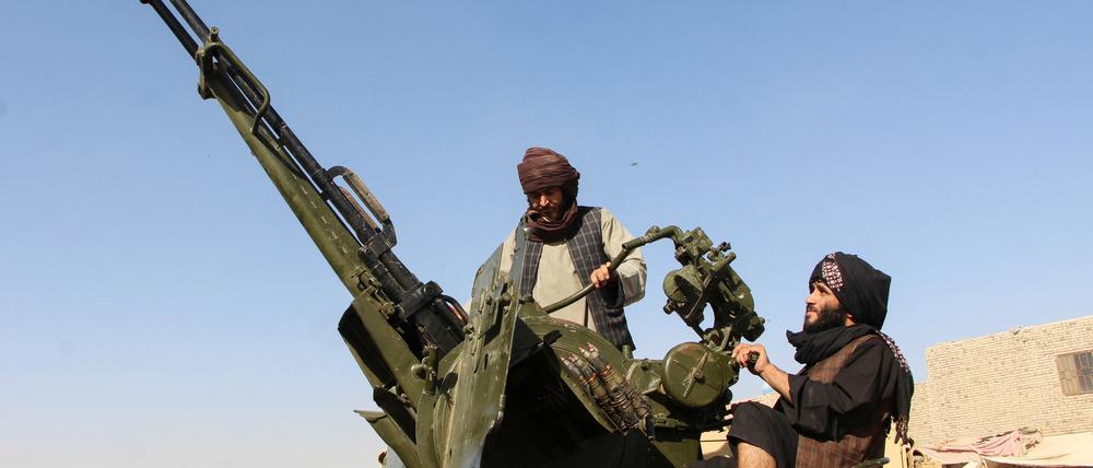 Taliban-Kämpfer.