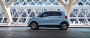 Erschwinglich. Der elektrische Kleinwagen T03 kann für 129 Euro pro Monat geleast werden – ohne Anzahlung. 