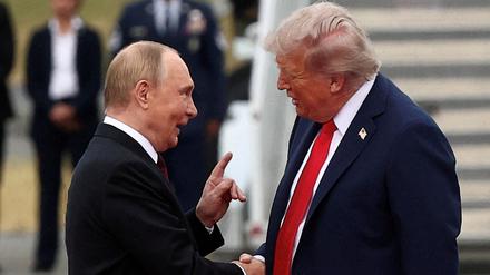 Donald Trump und Wladimir Putin.