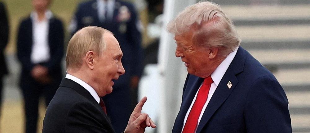 Donald Trump und Wladimir Putin.