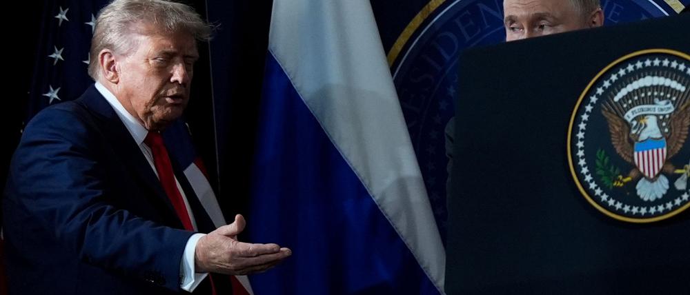 Persönlich begegneten sich Trump und Putin zuletzt in Alaska. (Archivbild)
