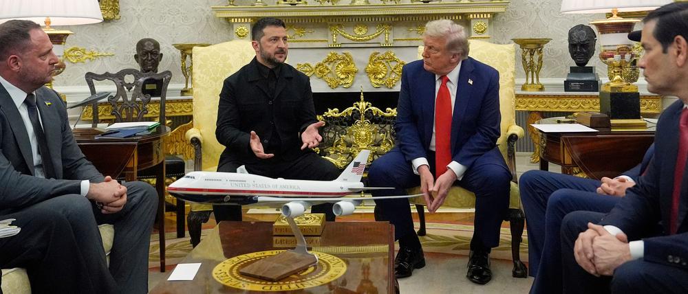 Trump und Selenskyj treffen sich an diesem Freitag erneut im Weißen Haus. (Archivbild)
