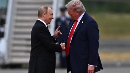 Wladimir Putin und Donald Trump trafen sich zuletzt im August.