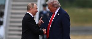 Wladimir Putin und Donald Trump trafen sich zuletzt im August.