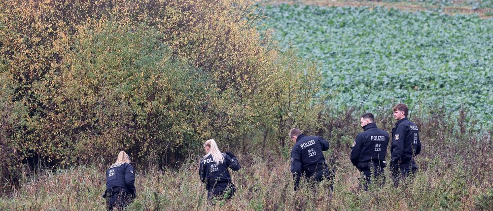 Polizisten hatten tagelang nach Fabian gesucht. Letztlich entdeckte ihn eine Spaziergängerin.