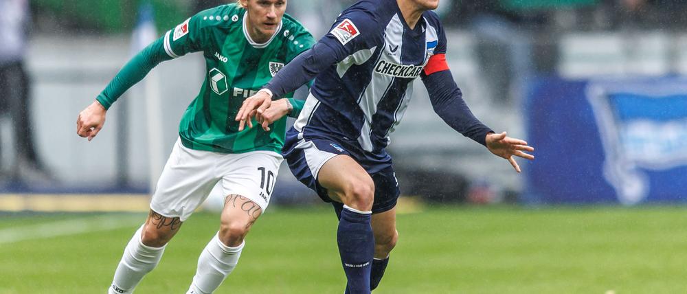 Reese (r.) fühlt sich in der Hauptstadt wohl. (Archivbild)