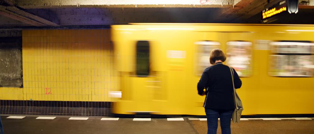 Sanierungsarbeiten auf und um den U-Bahnhof Seestraße in Berlin-Wedding, aufgenommen am 29. Juni 2022 für die Station meines Lebens.
Foto: Kitty Kleist-Heinrich