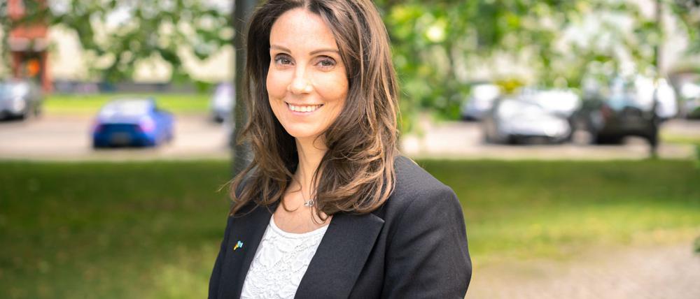 Anja Waschkau (AfD) kandidiert als Bürgermeisterin in Oranienburg.