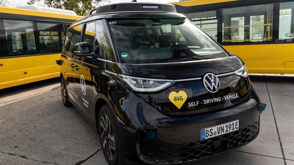 So sehen die neuen autonomen Mini-Busse der BVG aus.