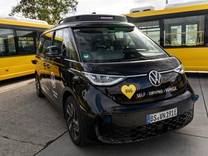So sehen die neuen autonomen Mini-Busse der BVG aus.
