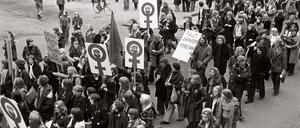 Allein in der Hauptstadt Reykjavik kamen am 24. Oktober 1975 25.000 Frauen zusammen.