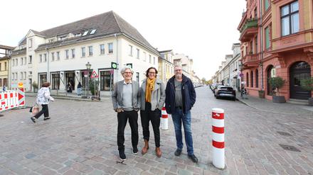 Peter Poprawa (Texstile), Annelie Bertram (Atelier Bertram) und Dietmar Teickner (Lakritzkontor) sind drei von rund 40 Mitgliedern von Ici.
