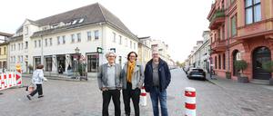 Peter Poprawa (Texstile), Annelie Bertram (Atelier Bertram) und Dietmar Teickner (Lakritzkontor) sind drei von rund 40 Mitgliedern von Ici.