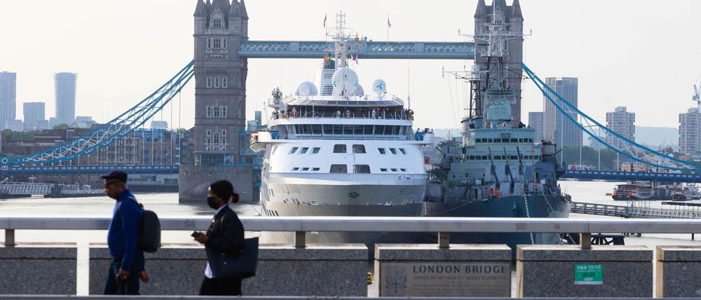 Die Internationale Seeschifffahrtsorganisation IMO hat ihren Sitz in London nahe der Themse. (Archivbild)
