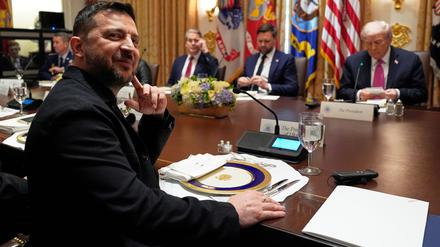 Hofft auf Tomahawks: Der ukrainische Präsident Wolodymyr Selenskyj.