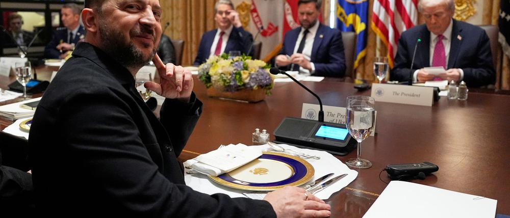 Hofft auf Tomahawks: Der ukrainische Präsident Wolodymyr Selenskyj.