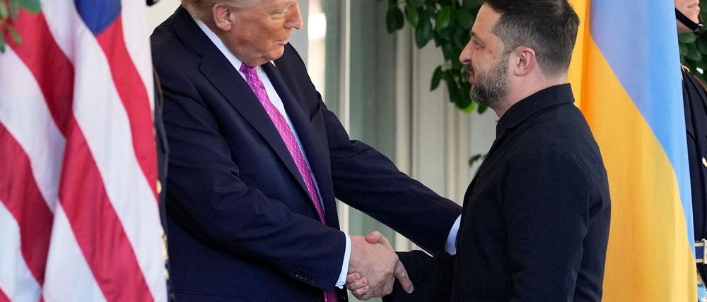 Trump appelliert an Russland und die Ukraine.