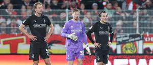 Marvin Friedrich, Moritz Nicolas und Rocco Reitz stecken mit Borussia Mönchengladbach tief in der Krise.