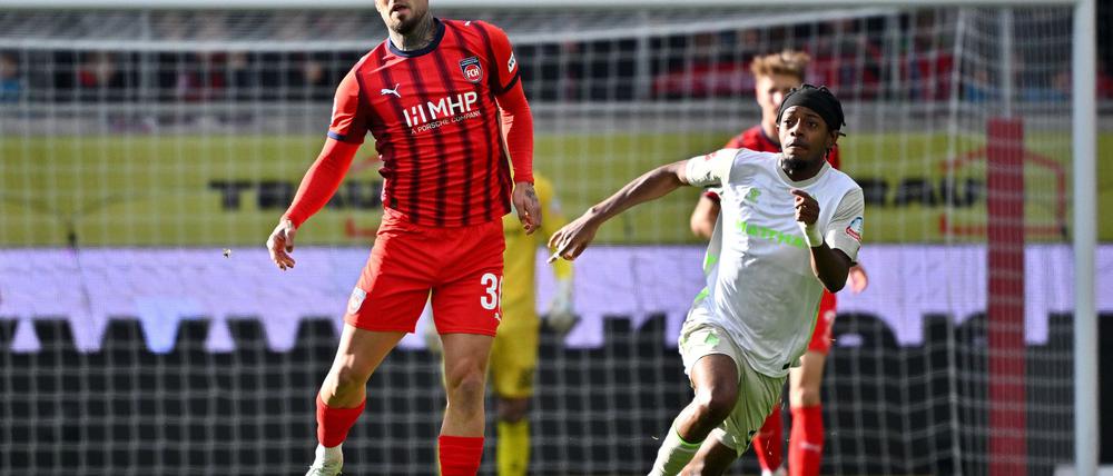 Niklas Dorsch und Heidenheim holen einen Punkt gegen Bremen.