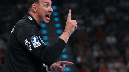 Trainer Filip Jicha und der THW Kiel hatten die MT Melsungen zu Gast.