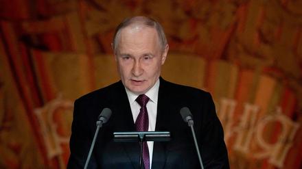Russlands Machthaber Wladimir Putin.