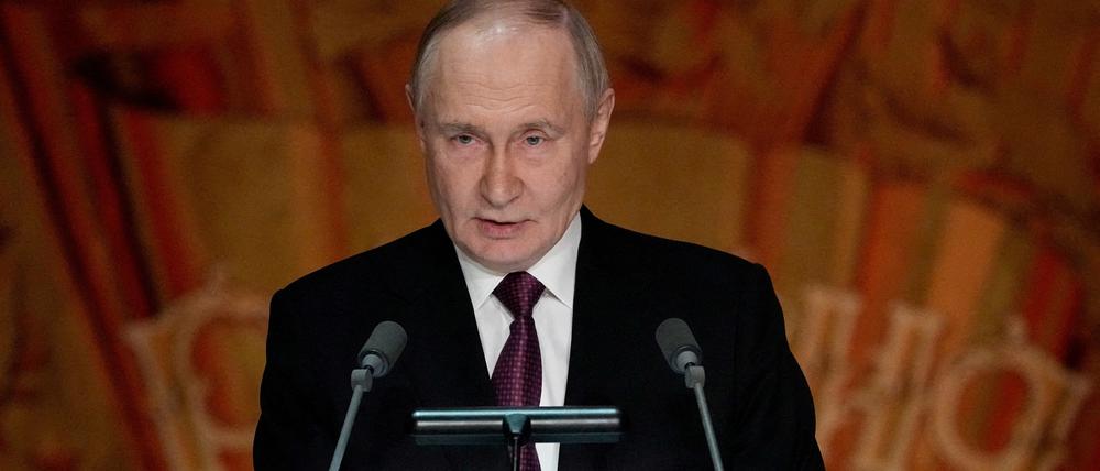 Russlands Machthaber Wladimir Putin.