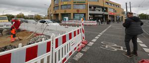 Der Überwege am Hauptbahnhof wird erneuert. 