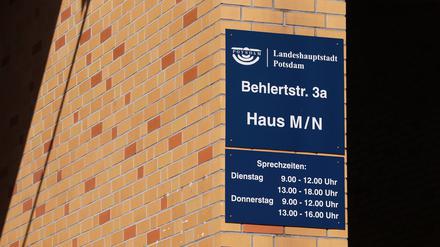 Das Sozialrathaus in der Behlertstraße. 