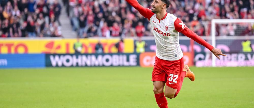 Später Ausgleich: Vincenzo Grifo traf für Freiburg zum 2:2.