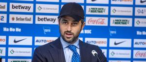 777 Partners-Gründer Josh Wander stieg 2023 als Investor bei Hertha ein. Nun wurde er wegen möglichen Betrugs angeklagt.