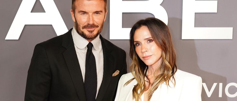 David Beckham hat auf Instagram seine Frau Victoria und deren Kochkünste aufgezogen. (Archivbild)