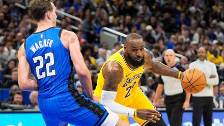 Im Duell mit den ganz Großen wie LeBron James: Franz Wagner.