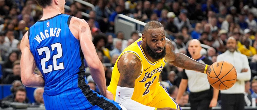 Im Duell mit den ganz Großen wie LeBron James: Franz Wagner.