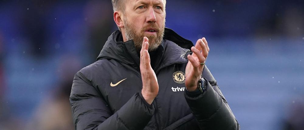 Graham Potter, hier während seiner Zeit bei Chelsea, kehrt als Trainer nach Schweden zurück. (Archivbild)