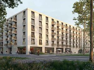 Das Neubauprojekt an der Berliner Straße 100 in Pankow.