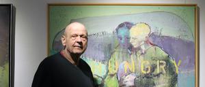 Der Potsdamer Künstler Stephan Velten zeigt in der Ausstellung „Rosinen“ im Güldenen Arm Werke von 1986 bis 2025.