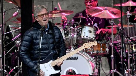 Der Musiker Eric Clapton kommt im Mai 2026 für drei Konzerte in Mannheim, Köln und München nach Deutschland. (Archivbild)