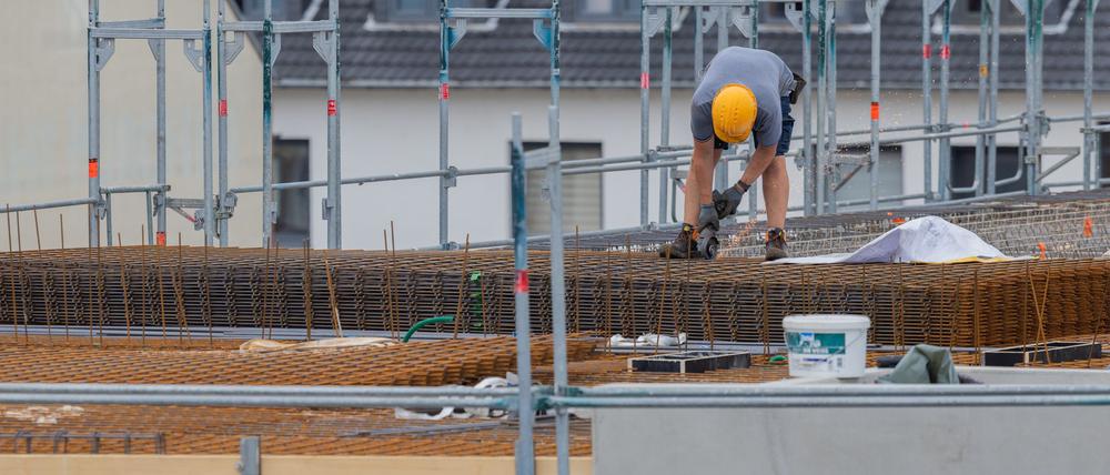 Die Stimmung im Wohnungsbau ist so gut wie seit drei Jahren nicht mehr - und doch vergleichsweise schlecht. (Archivbild)