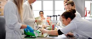 Medizinstudierende an der Berliner Charité.