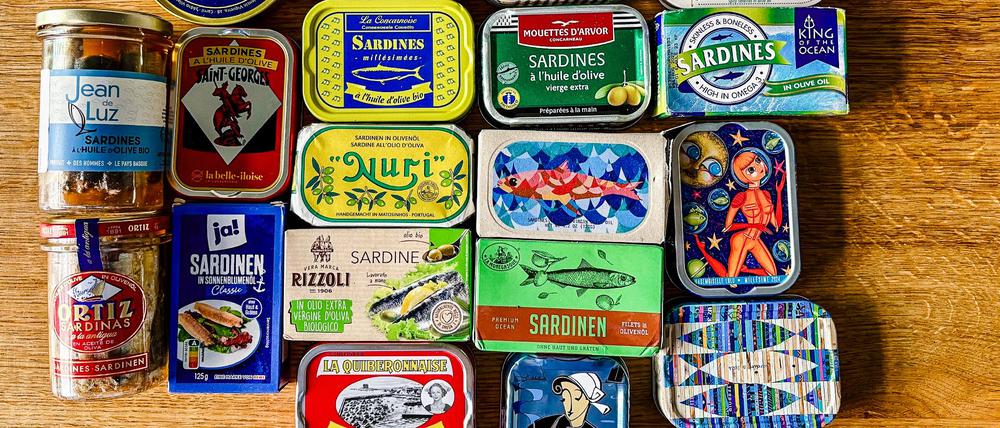 Längst ein beliebtes Mitbringsel aus dem Urlaub: Eine schöne Dose Sardinen.